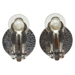 シャネル ココマーク イヤリング シルバー ブルー メタル レディース CHANEL 【中古】