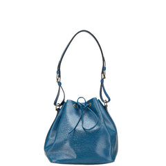 ルイ ヴィトン エピ プチノエ ワンショルダーバッグ ハンドバッグ M44105 トレドブルー レザー レディース LOUIS VUITTON 【中古】