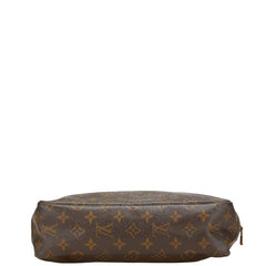 ルイ ヴィトン モノグラム トゥルース トワレット28 ポーチ セカンドバッグ M47522 ブラウン PVC レザー レディース LOUIS VUITTON 【中古】