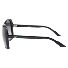 グッチ インターロッキングG シェリーライン サングラス GG3171F/S ブラック マルチカラー プラスチック レディース GUCCI 【中古】