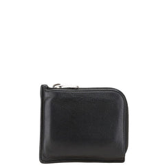 サンローラン L字ファスナー コインケース 396277 ブラック レザー レディース SAINT LAURENT 【中古】