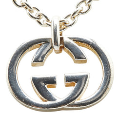 グッチ インターロッキングG ネックレス SV925 シルバー レディース GUCCI 【中古】