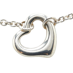 ティファニー トリプルオープンハート ネックレス SV925 シルバー レディース TIFFANY&Co. 【中古】