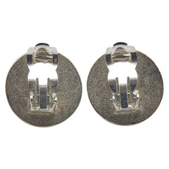 シャネル ココマーク ラウンド イヤリング シルバー メタル レディース CHANEL 【中古】