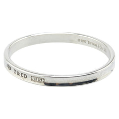 ティファニー 1837 ナロー バングル SV925 シルバー レディース TIFFANY&Co. 【中古】