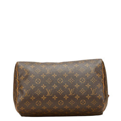 ルイ ヴィトン モノグラム スピーディ30 ハンドバッグ ミニボストンバッグ M41526 ブラウン PVC レザー レディース LOUIS VUITTON 【中古】