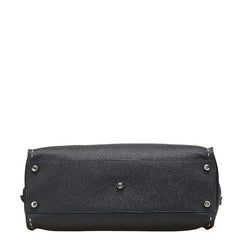 フェンディ ピーカブー ハンドバッグ ショルダーバッグ 2WAY ブラック レザー レディース FENDI 【中古】