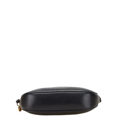 グッチ 斜め掛け ショルダーバッグ 007 112 0094 ブラック レザー レディース GUCCI 【中古】