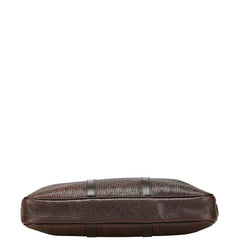 グッチ ディアマンテ ビジネスバッグ 201480 ブラウン レザー メンズ GUCCI 【中古】