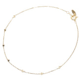 K18YG イエローゴールド ブレスレット アンクレット レディース 【中古】