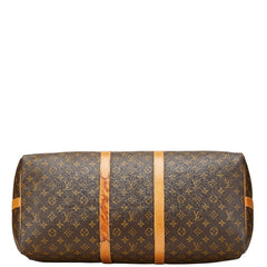 ルイ ヴィトン モノグラム キーポル バンドリエール 55 ボストンバッグ ショルダーバッグ 2WAY M41414 ブラウン PVC レザー レディース LOUIS VUITTON 【中古】