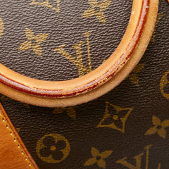 ルイ ヴィトン モノグラム キーポル バンドリエール 55 ボストンバッグ ショルダーバッグ 2WAY M41414 ブラウン PVC レザー レディース LOUIS VUITTON 【中古】