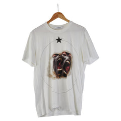 ジバンシー 16AW モンキーブラザーズ 半袖Tシャツ サイズ:L ホワイト コットン メンズ Givenchy 【中古】