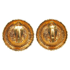 シャネル ヴィンテージ イヤリング ゴールド メッキ フェイクパール レディース CHANEL 【中古】