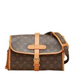 ルイ ヴィトン モノグラム マルヌ ショルダーバッグ M51369 ブラウン PVC レザー レディース LOUIS VUITTON 【中古】