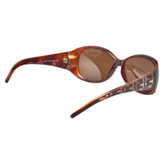 フェンディ ズッカ サングラス FS407 ブラウン プラスチック レディース FENDI 【中古】