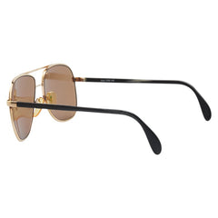 シルエット ティアドロップ サングラス Mod.7009140 ブラウン ゴールド プラスチック メッキ メンズ Silhoette 【中古】