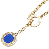 ブルガリ ブルガリブルガリ ネックレス ゴールド マルチカラー K18YG イエローゴールド ラピスラズリ ロードクロサイト レディース BVLGARI 【中古】