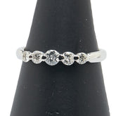 Pt900 プラチナ ダイヤ0.30ct リング 指輪 レディース 8号 【中古】