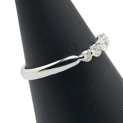 Pt900 プラチナ ダイヤ0.30ct リング 指輪 レディース 8号 【中古】