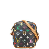 ルイ ヴィトン モノグラム マルチカラー リフト ショルダーバッグ M40056 ブラック マルチカラー PVC レザー レディース LOUIS VUITTON 【中古】