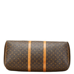 ルイ ヴィトン モノグラム キーポル60 ボストンバッグ トラベルバッグ M41422 ブラウン PVC レザー レディース LOUIS VUITTON 【中古】