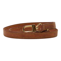 ルイ ヴィトン ショルダーストラップ ブラウン レザー レディース LOUIS VUITTON 【中古】