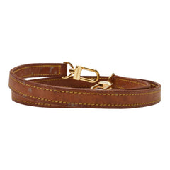 ルイ ヴィトン ショルダーストラップ ブラウン レザー レディース LOUIS VUITTON 【中古】