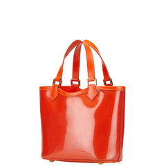 ルイ ヴィトン エピ プラージュ ミニ ラグーンベイ ハンドバッグ M92262 オレンジ ビニール レザー レディース LOUIS VUITTON 【中古】