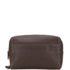 ジバンシー ロゴ セカンドバッグ ブラウン レザー レディース Givenchy 【中古】