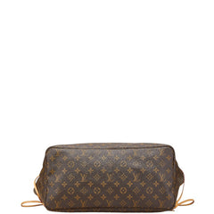 ルイ ヴィトン モノグラム ネヴァーフルGM トートバッグ ショルダーバッグ M40157 ブラウン PVC レザー レディース LOUIS VUITTON 【中古】
