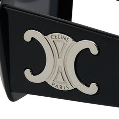 セリーヌ トリオンフ アイウェア サングラス CL40282U ブラック ガラス レディース CELINE 【中古】