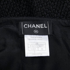 シャネル ココマーク スカート サイズ:44 P28295V18282 ブラック シルク コットン レディース CHANEL 【中古】
