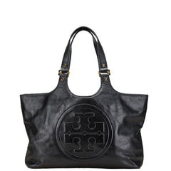 トリーバーチ トートバッグ ハンドバッグ ブラック レザー レディース Tory Burch 【中古】