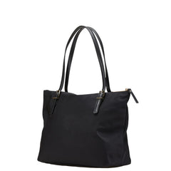ケイトスペード ロゴ トートバッグ ハンドバッグ ブラック ナイロン レザー レディース Kate Spade 【中古】
