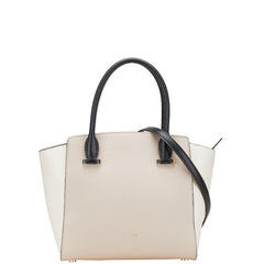 ケイトスペード トートバッグ ショルダーバッグ 2WAY ピンク ホワイト ブラック レザー レディース Kate Spade 【中古】