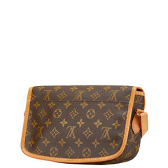 ルイ ヴィトン モノグラム ジベシエールPM 斜め掛け ショルダーバッグ M42248 ブラウン PVC レザー レディース LOUIS VUITTON 【中古】