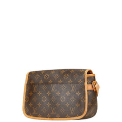ルイ ヴィトン モノグラム ソローニュ 斜め掛け ショルダーバッグ M42250 ブラウン PVC レザー レディース LOUIS VUITTON 【中古】