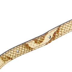 グッチ GGマーモント 斜め掛け ショルダーバッグ 574493 ベージュ ラフィア パイソン レディース GUCCI 【中古】