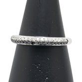 K18WG ホワイトゴールド ダイヤ0.28ct リング 指輪 レディース 12号 【中古】