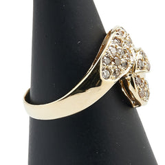 K18YG イエローゴールド ダイヤ1.00ct リング 指輪 レディース 11号 【中古】