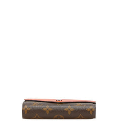 ルイ ヴィトン モノグラム エピ ポルトフォイユ マルリーコンパクト 三つ折り財布 M60495 ピモン ブラウン PVC レザー レディース LOUIS VUITTON 【中古】