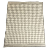 クリスチャンディオール 千鳥格子 ショール グレー アイボリー カシミヤ レディース Christian Dior 【中古】