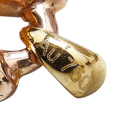 K18YG イエローゴールド ウサギ モチーフ ペンダントトップ レディース 【中古】