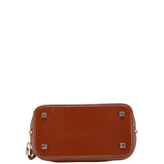 ルイ ヴィトン スハリ ロックイットPM ハンドバッグ M91889 ブラウン レザー レディース LOUIS VUITTON 【中古】