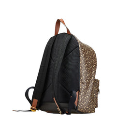 バーバリー TBモノグラム リュック バックパック ブラウン PVC レザー レディース BURBERRY 【中古】