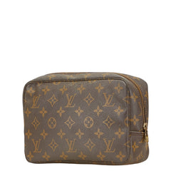 ルイ ヴィトン モノグラム トゥルース トワレット23 セカンドバッグ クラッチバッグ M47524 ブラウン PVC レディース LOUIS VUITTON 【中古】