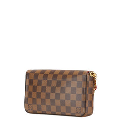 ルイ ヴィトン ダミエ ポシェット フェリシー チェーン ショルダーバッグ N40492 ブラウン PVC レディース LOUIS VUITTON 【中古】