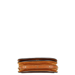 クロエ ナイル ハンドバッグ ブラウン レザー レディース Chloe 【中古】