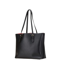 コーチ モリー トートバッグ 1671 ブラック レザー レディース COACH 【中古】
